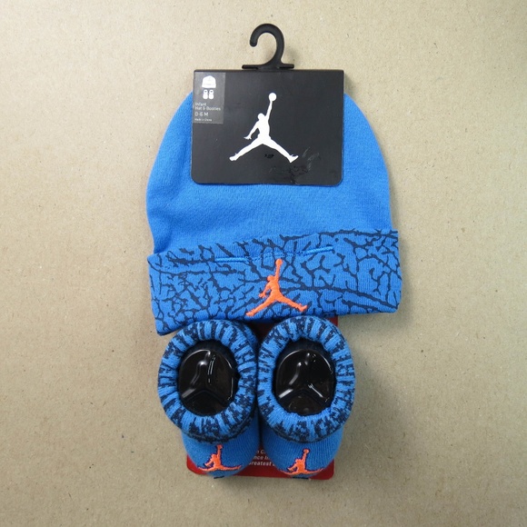 Nike Other - Nike Jumpman Infant Baby Hat And Booties 0 To 6 Mo